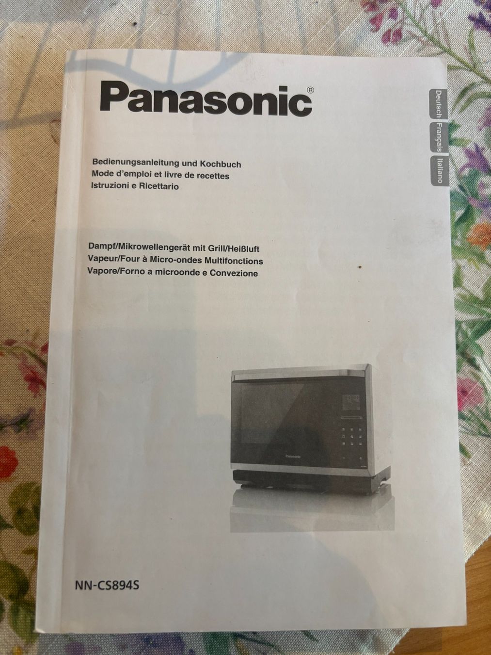 Elettrodomestici da cucina: Dampf Mikrowellengerät Panasonic TYP NN-CS894S – Usato da Därstetten venduto da Marcel0070 1
