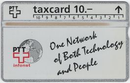 10.- Infonet (2. Auflage) - ungebrauchte Geschenk Taxcard