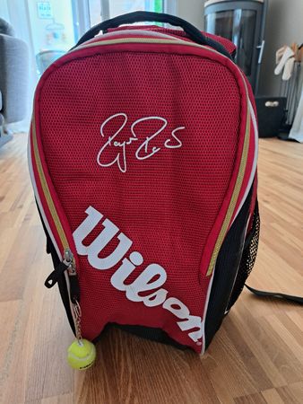 Wilson Rucksack, Unterschrift Roger Federer.top zustand