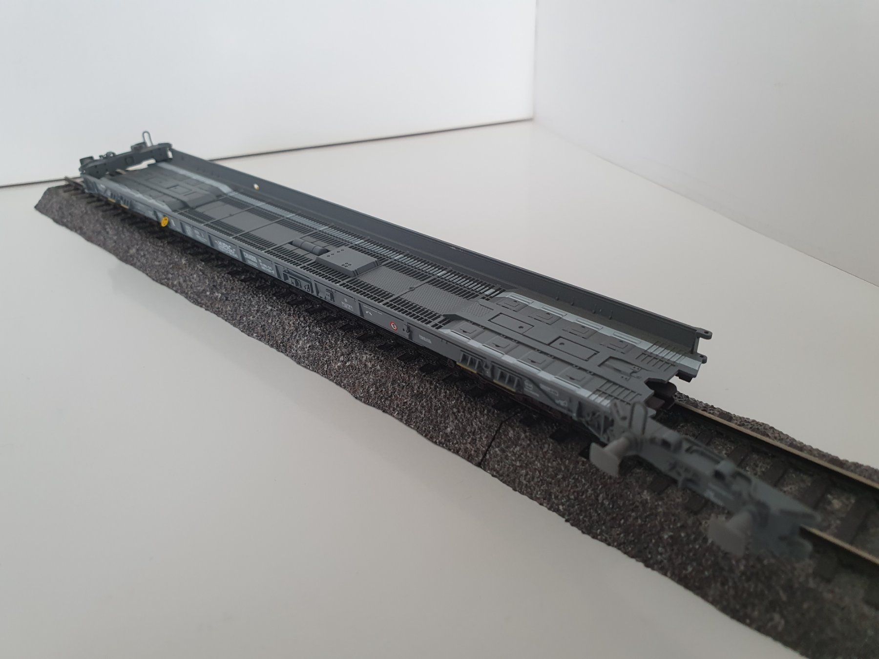 Fleischmann Modellini di ferrovie: SBB / RoLa-Wagen / Typ Saadkmms / 1:87 / Fleischmann 5270 CH – Nuovo e nell'imballaggio originale da Zürich venduto da BLS58MA 2