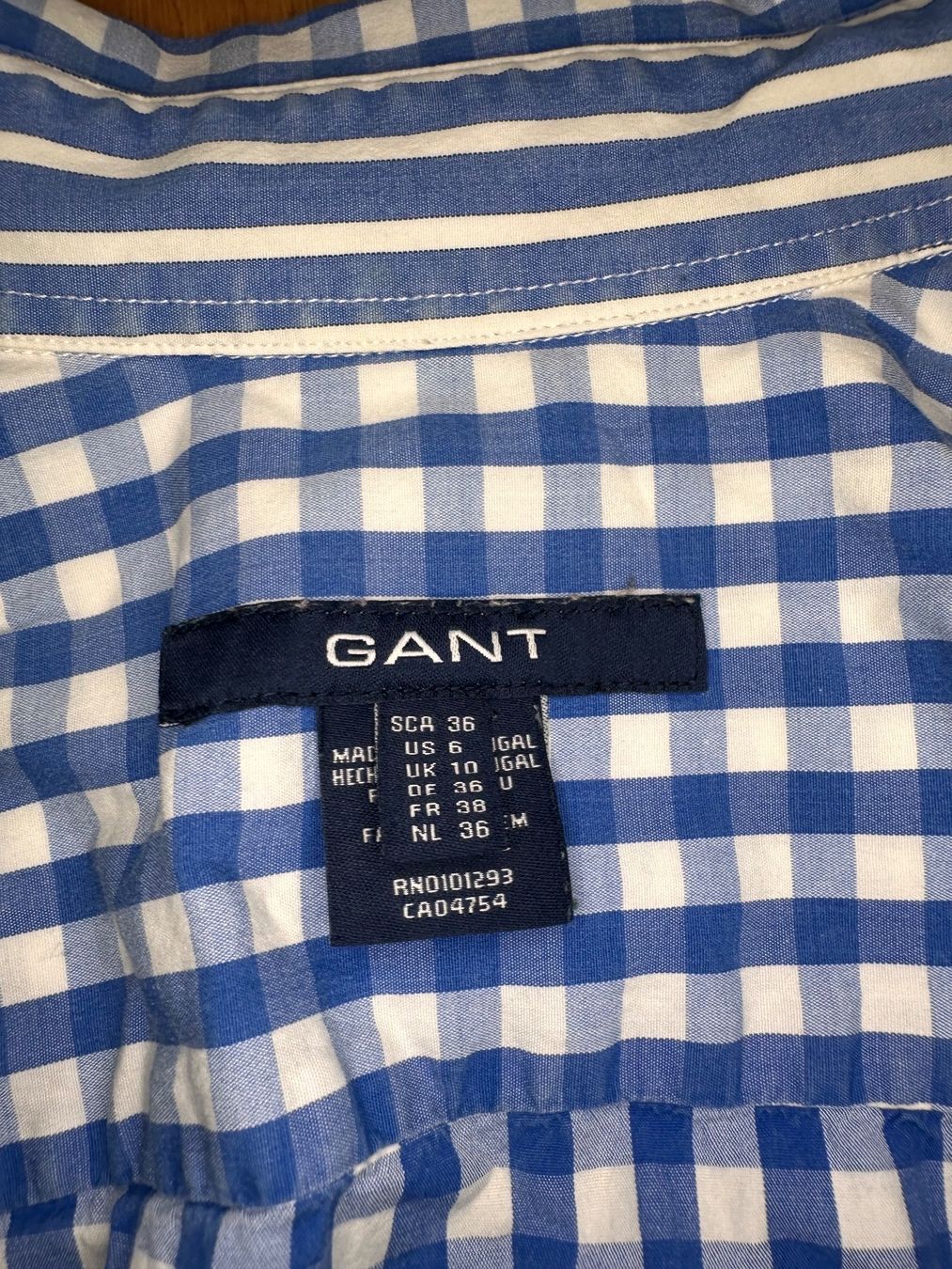 Gant Chemisiers: Gant Hemd s blau-weiss – D'occasion à Pfaffhausen par Klaras_second_hand 2