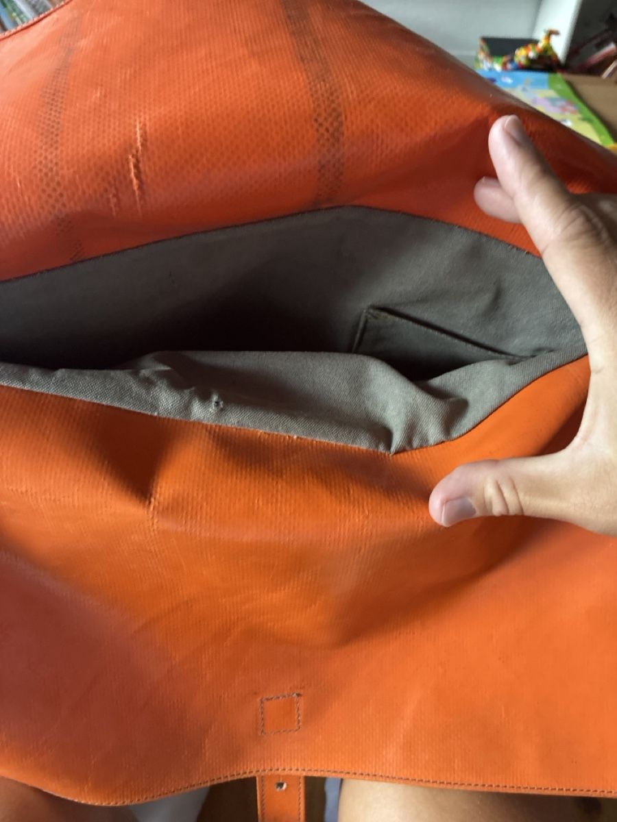 Freitag Borse:  FREITAG Tasche orange  – Usato da Mitlödi venduto da meyer-sabrina 4