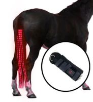Schweifbeleuchtung LED 100 cm rot Reitsport Pferd Winter!