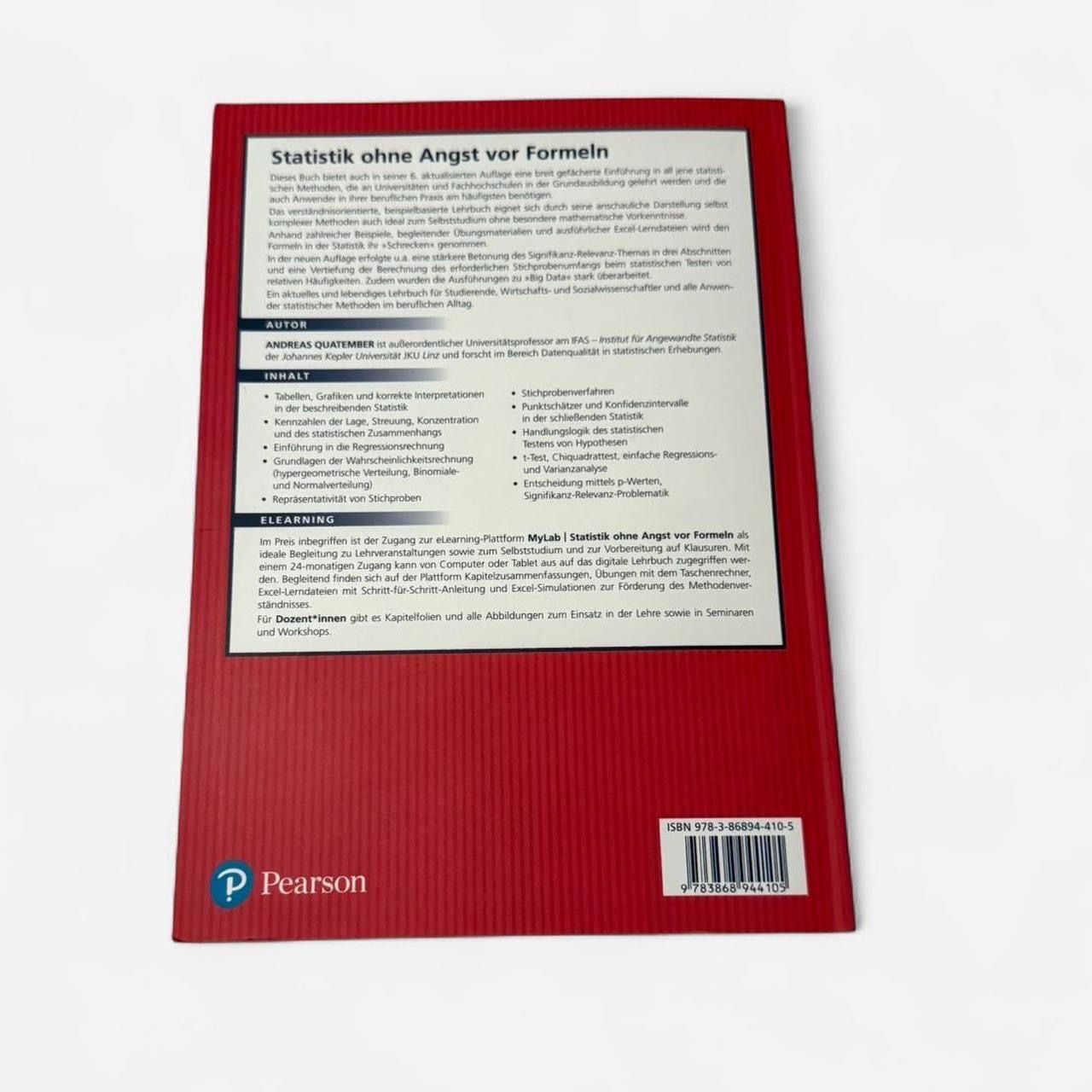 Libri: Statistik ohne Angst vor Formeln – Nuovo e nell'imballaggio originale da Basel venduto da 1moonstar 1