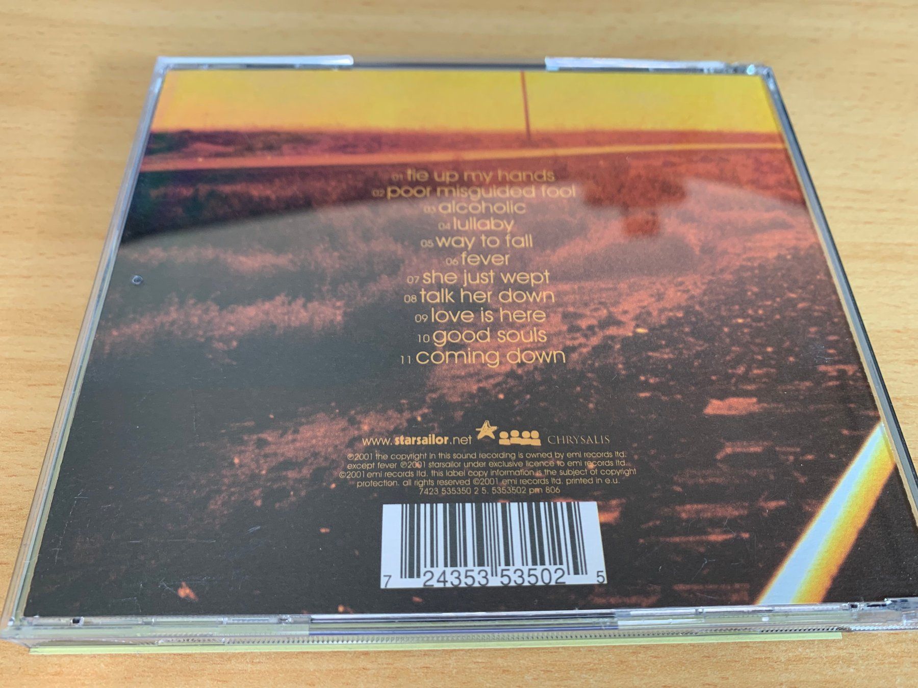 CD: Starsailor – Love Is Here – Usato da Rikon im Tösstal venduto da Alpenmutz 1