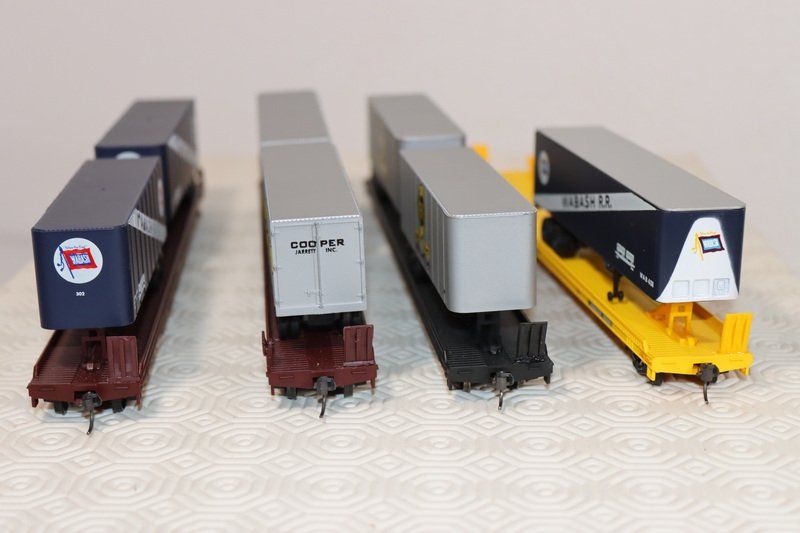 Trains électriques: 4 US Güterwagen ( 546 ) – D'occasion à Kerzers par Winu64 6