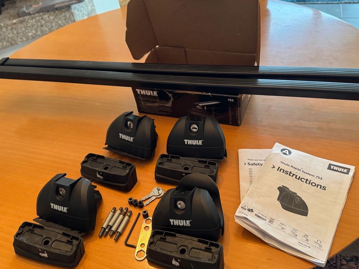 Thule Portapacchi: THULE System 753 Dachträger – Usato da Chur venduto da die_8dzp
