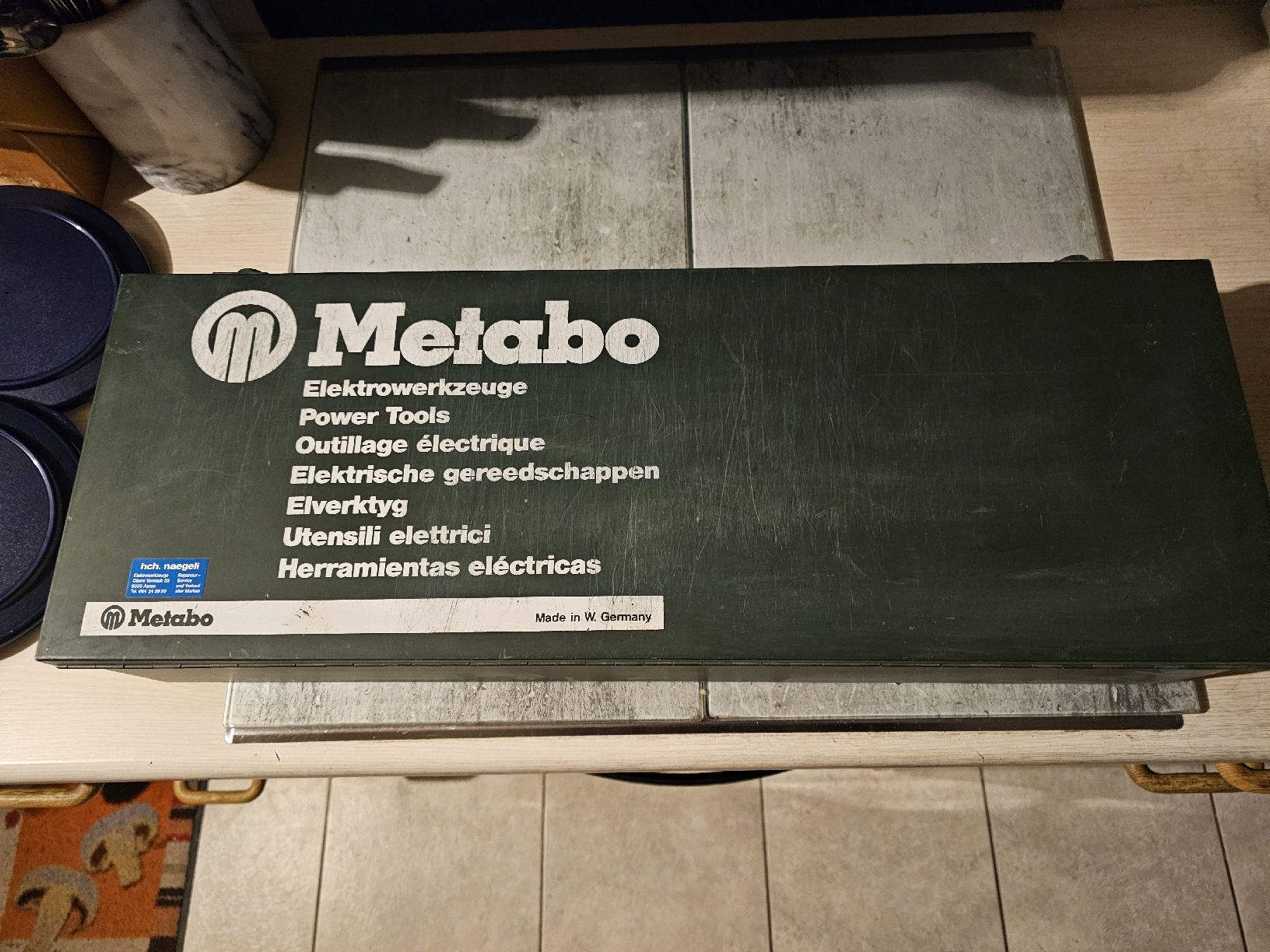 Metabo Tutti gli attrezzi: Metabo Pendelstichsäge Ps E 1027 mit Koffer – Usato da Fahrwangen venduto da Nepomuk21 3