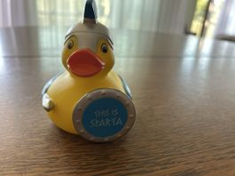 Badeente Sparta Griechenland Design neuwertiger Zustand