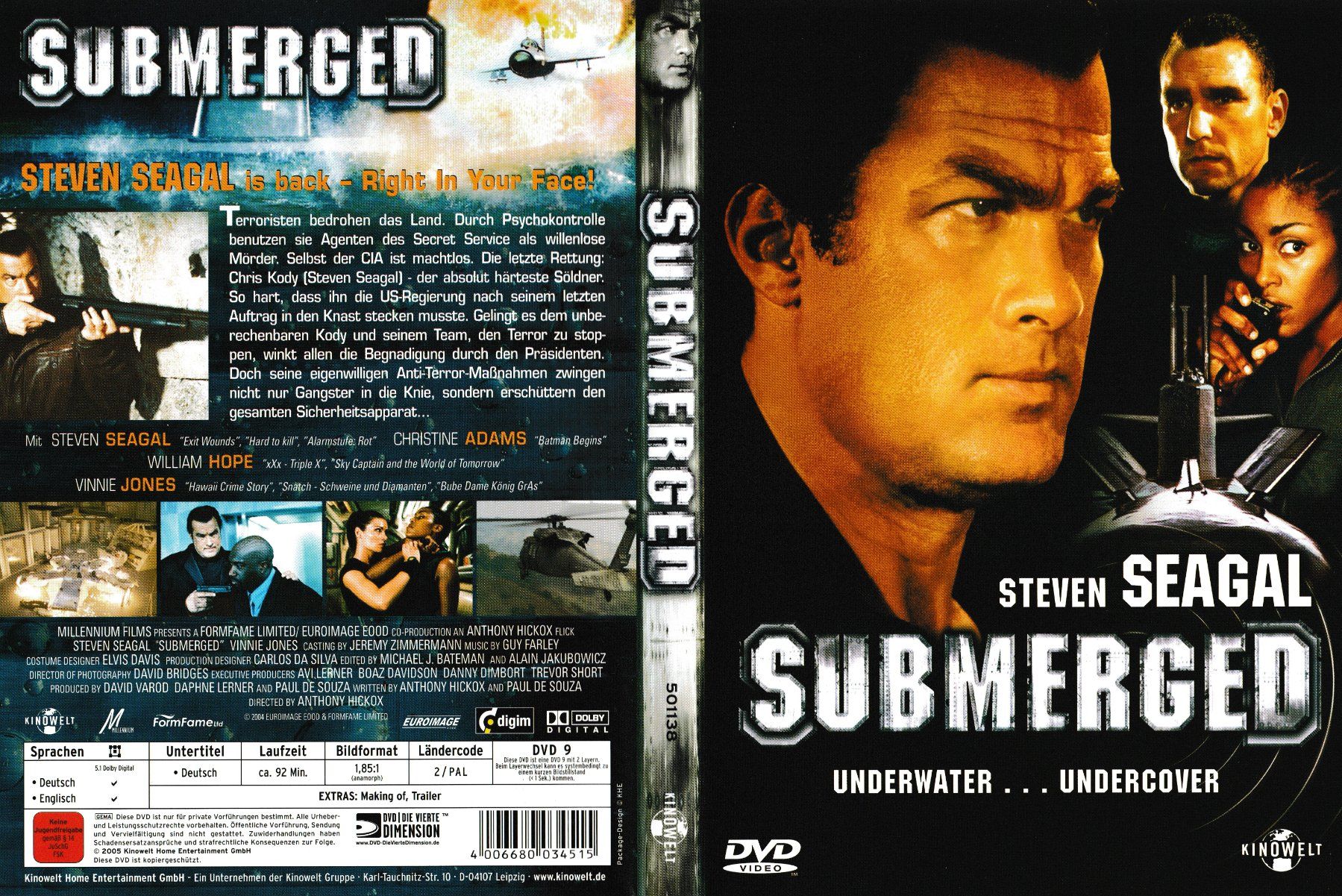 Tutti i DVDs: DVD - Submerged – Usato da Langnau am Albis venduto da MediaRescuerKeLoX