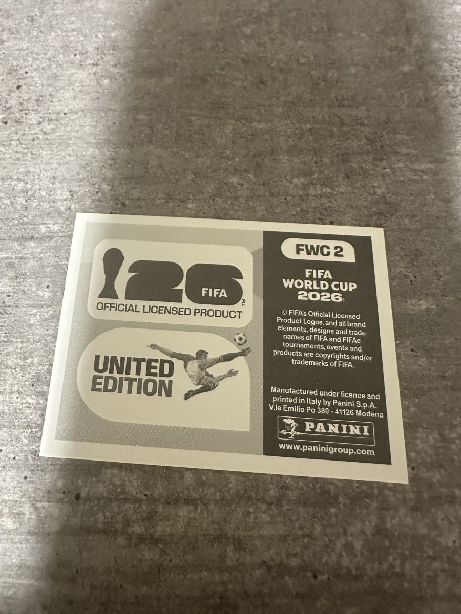 Panini Carte collezionabili: FWC 2 , FIFA WORLD CUP 2026 PANINI  – Nuovo (secondo la descrizione) da Frauenfeld venduto da 1PegPeg1 1