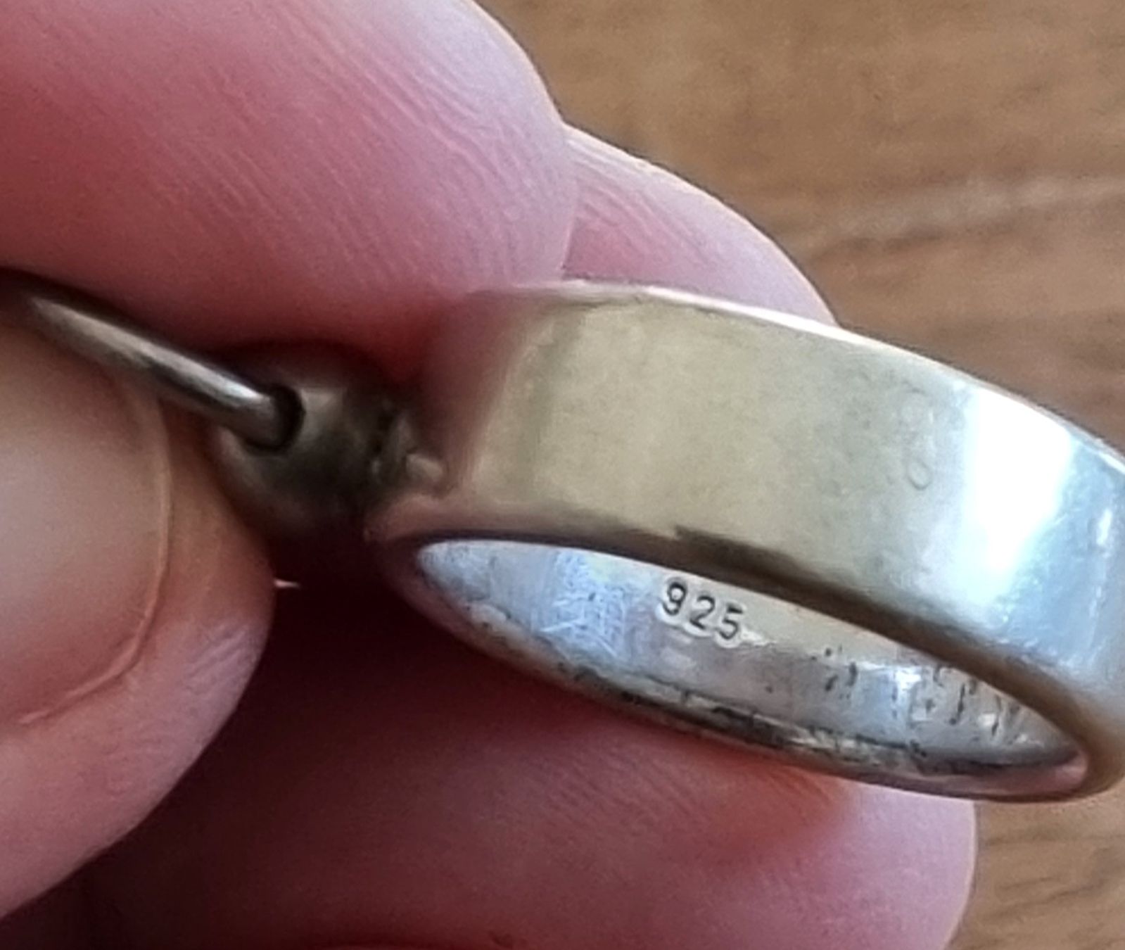 Anelli: Unikat Piercing 925 Silber Ring 55 – Usato da Beckenried venduto da lou_two 2