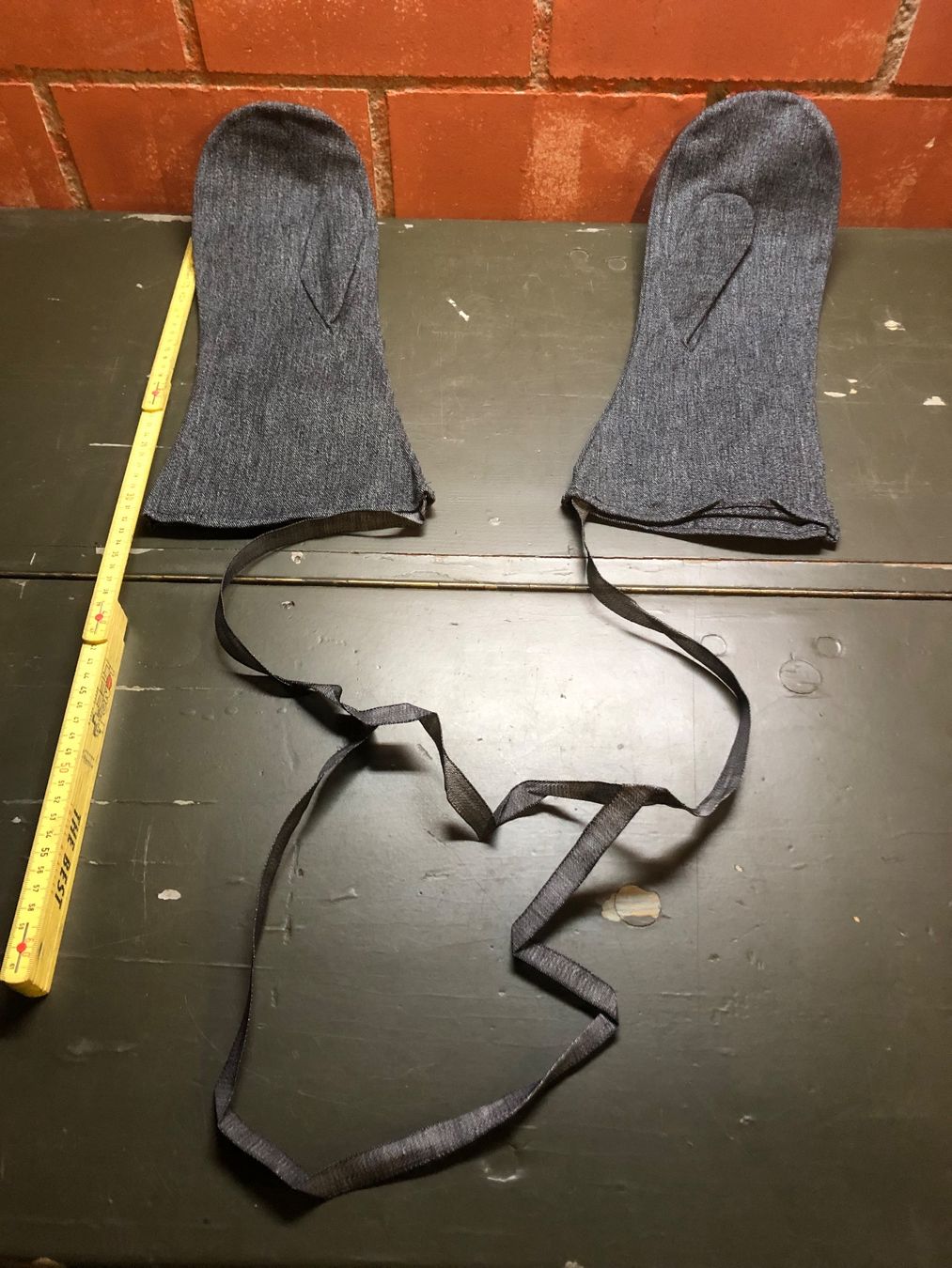 Schweizer Armee Uniformen: Schweizer Armee Handschuhe Tenue Blau Arbeitshandschuhe – Gebraucht aus Madiswil von TEMISO 2