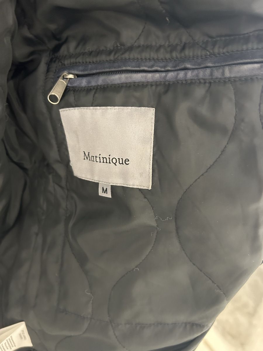 Giacche: Designer Lederjacke Matinique – Usato da Bern venduto da floorball_zoro 2