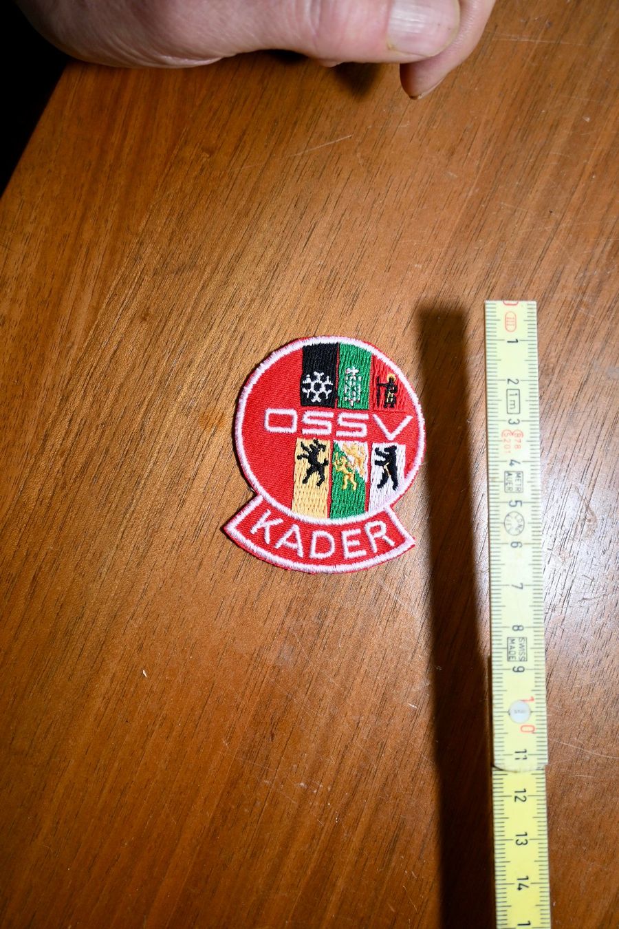 Placchette & Badge: OSSV - Ostschweizer Skiverband  PATCH badge KADER – Usato da Pfaffhausen venduto da mono_rec 4