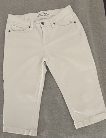 Soccx - weisse  Capri Jeans  Gr. 29