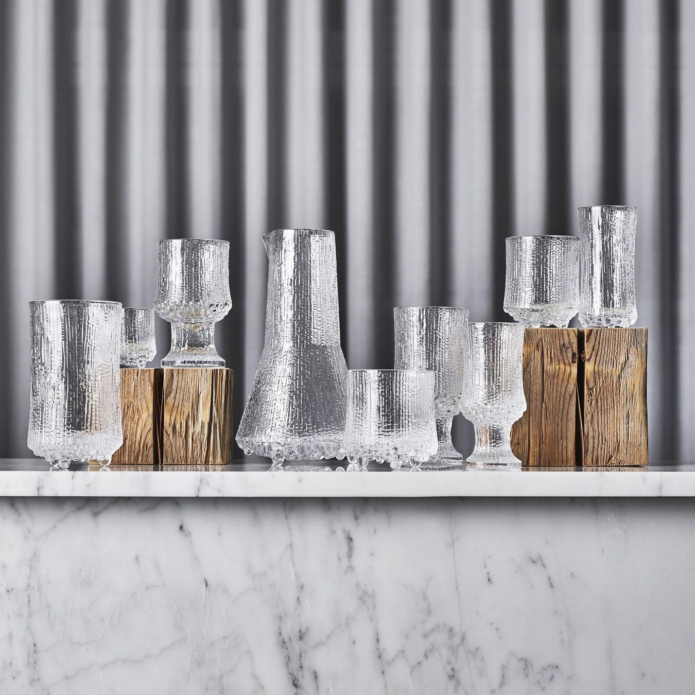 Iittala Bicchieri: 4 x Iittala Ultima Thule: 2 Whisky 0,28L – Nuovo e nell'imballaggio originale da Mönchaltorf venduto da godetra
