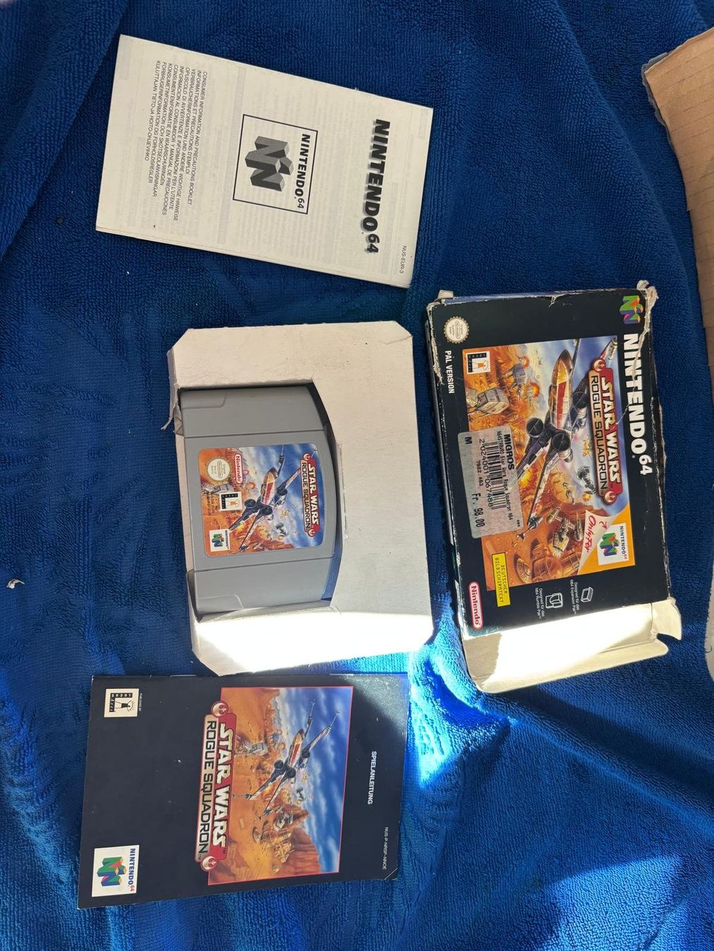 Nintendo Spiele: Star Wars Rogue Squadron – Nintendo 64 – Gebraucht aus Naters von zub_zrz8
