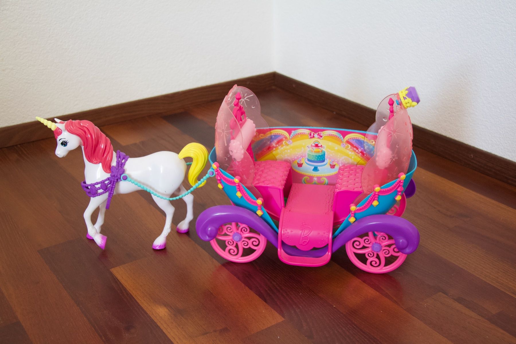 Spielzeuge: BARBIE Kutsche mit Einhorn, ab 3 Jahren – Neu (gemäss Beschreibung) aus Uetikon am See von Vil4523 1