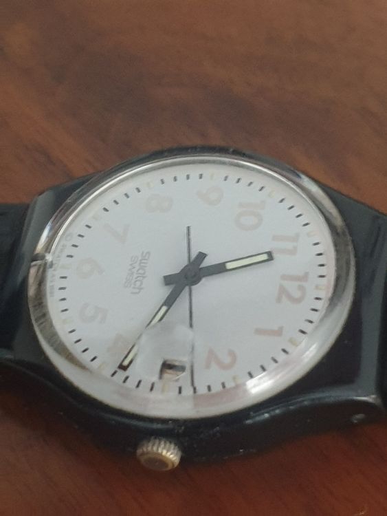 Swatch uhr mit Neu Batterie Swiss Made 5