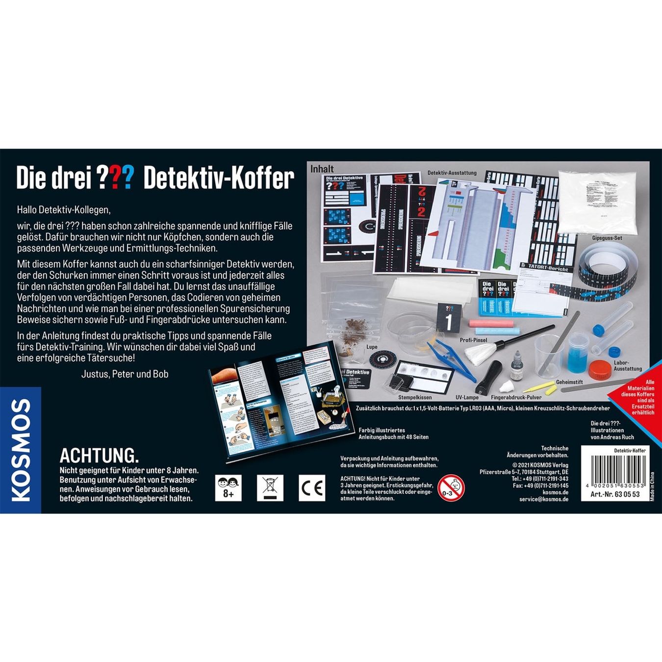 Kosmos Giochi: Die drei ??? Detektiv-Koffer – Usato da Luzern venduto da blaumaus 4