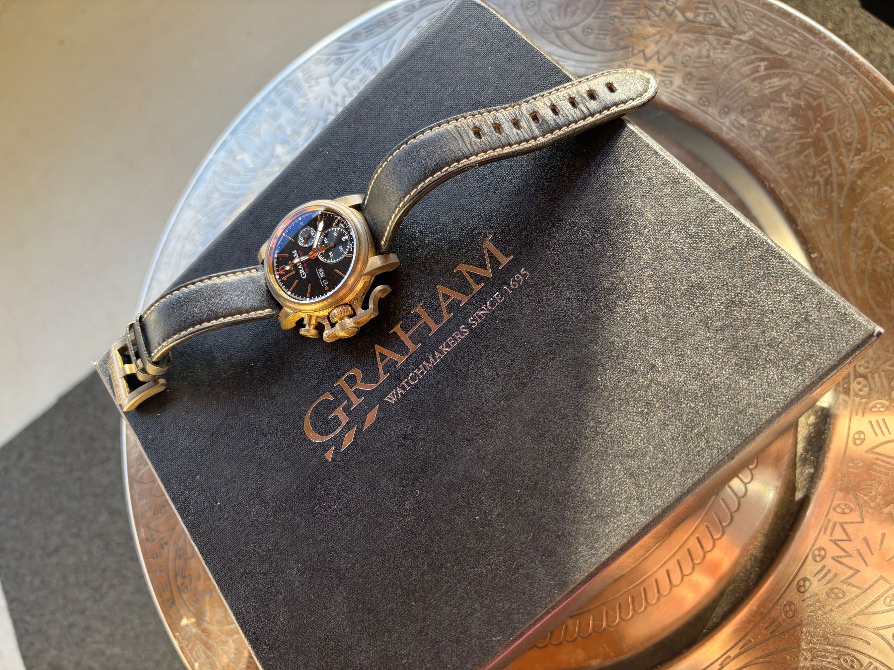 Graham Montres: GRAHAM CHRONOFIGHTER BRONZE VINTAGE – D'occasion à Rütihof par elcheffe81 2