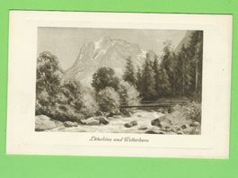 Lütschine und Wetterhorn