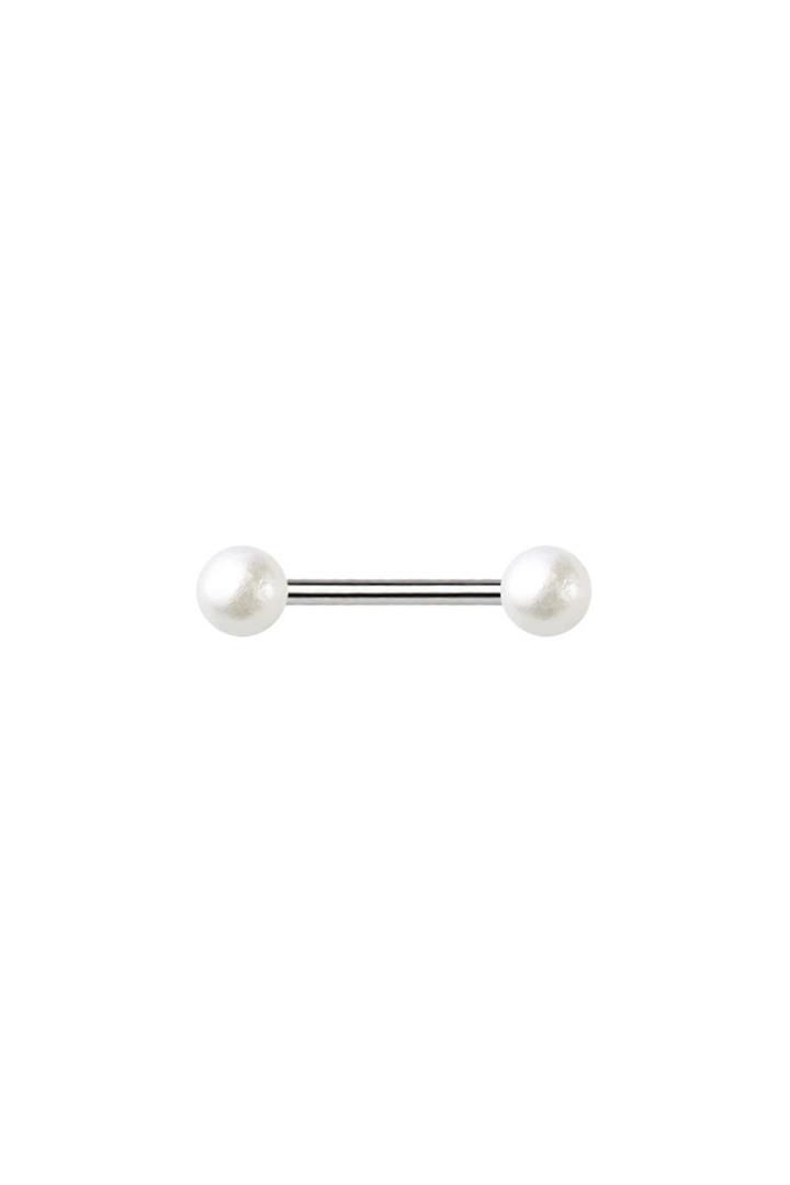 Gioielli per piercing: Piercing mit Perlmutt Kugelkopf – Nuovo e nell'imballaggio originale da Döttingen venduto da Orangeroad