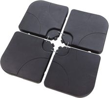 DEMA 4x Gewichte für Sonnenschirmständer