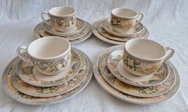 Geschirrset Wedgwood "Garden Haze" Top Zustand!