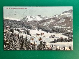 Arosa vom Hohenfels aus