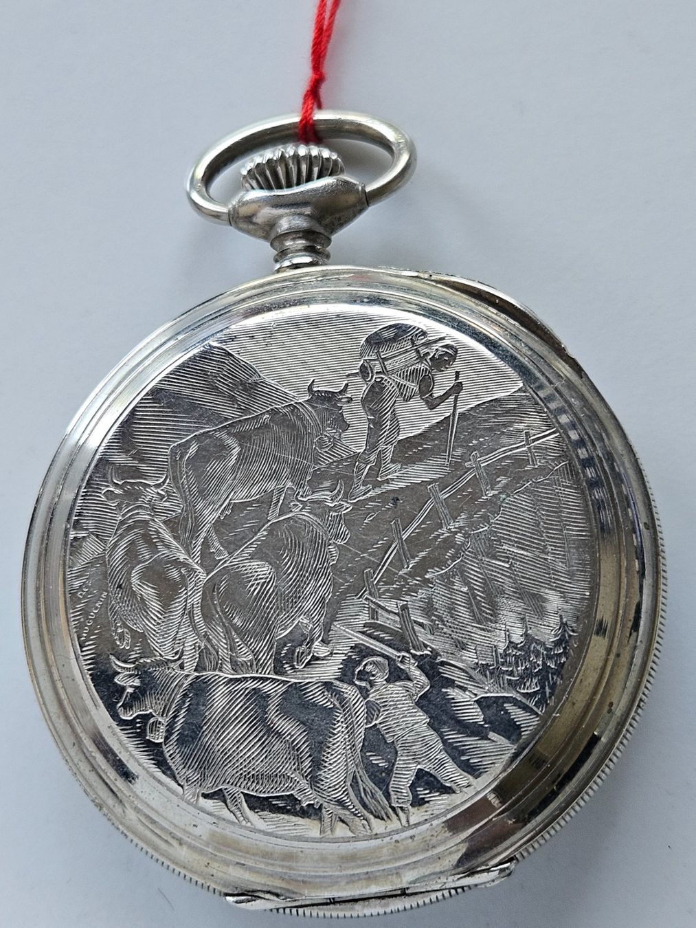 Doxa Orologi: 1L 29 Doxa Incassable Taschenuhr – Usato da Berikon venduto da mmm21 3