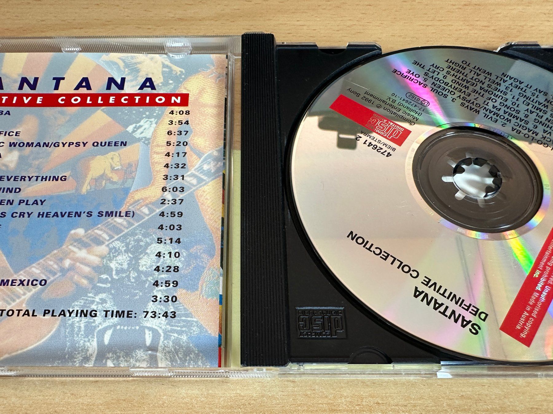 CD: Santana – Definitive Collection – Usato da Rikon im Tösstal venduto da Alpenmutz 2