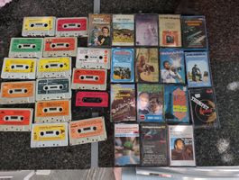 Musikkassetten Konvolut diverse Interpreten gebraucht