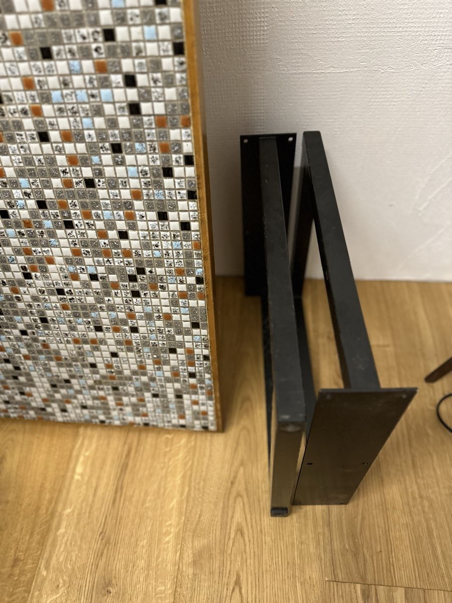 Tavoli: Vintage Mosaik Salontisch – Usato da Ruswil venduto da Schoggimuus 1
