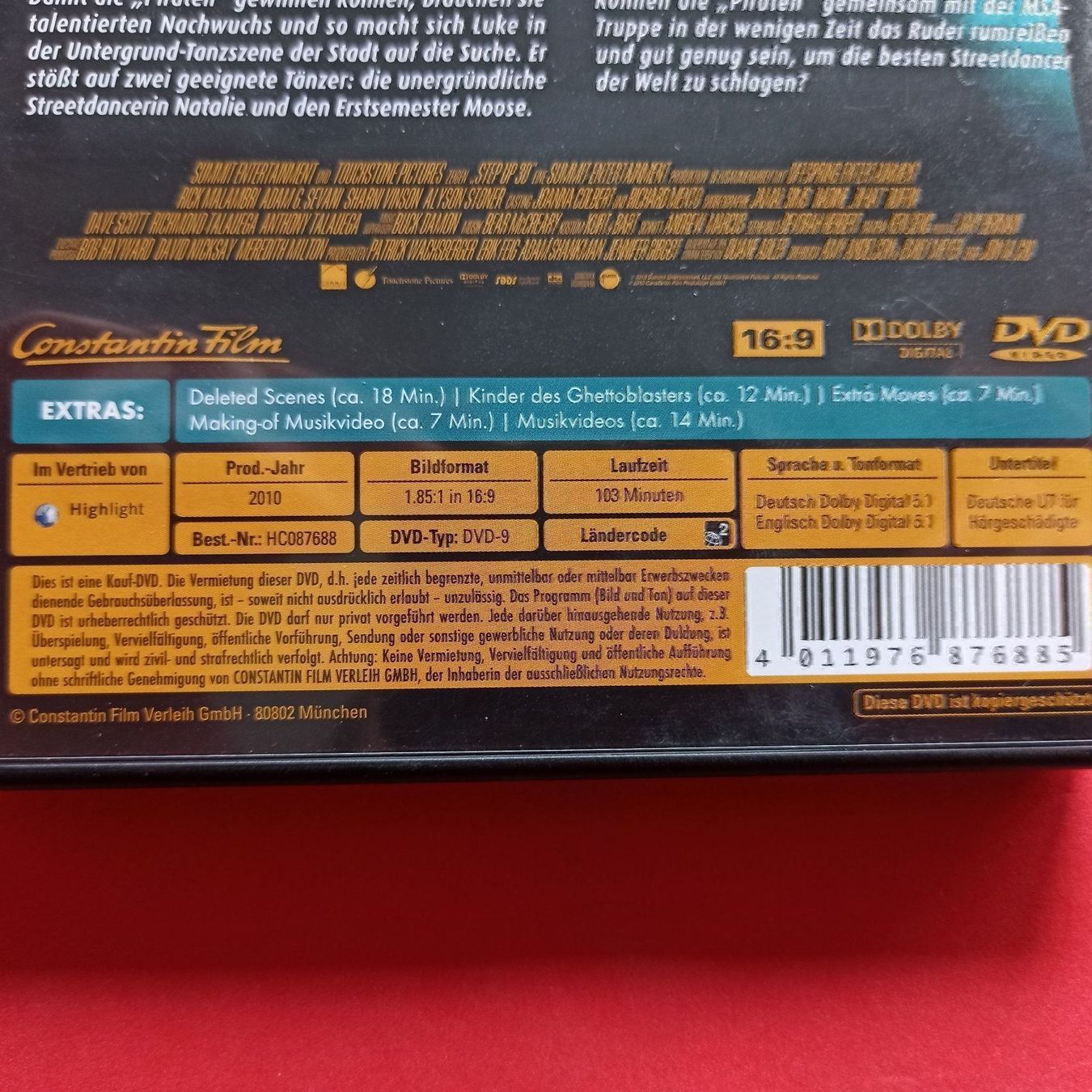 Tutti i DVDs: Step Up 3 - Make Your Move – Usato da Dübendorf venduto da kb86_MOVIE 2