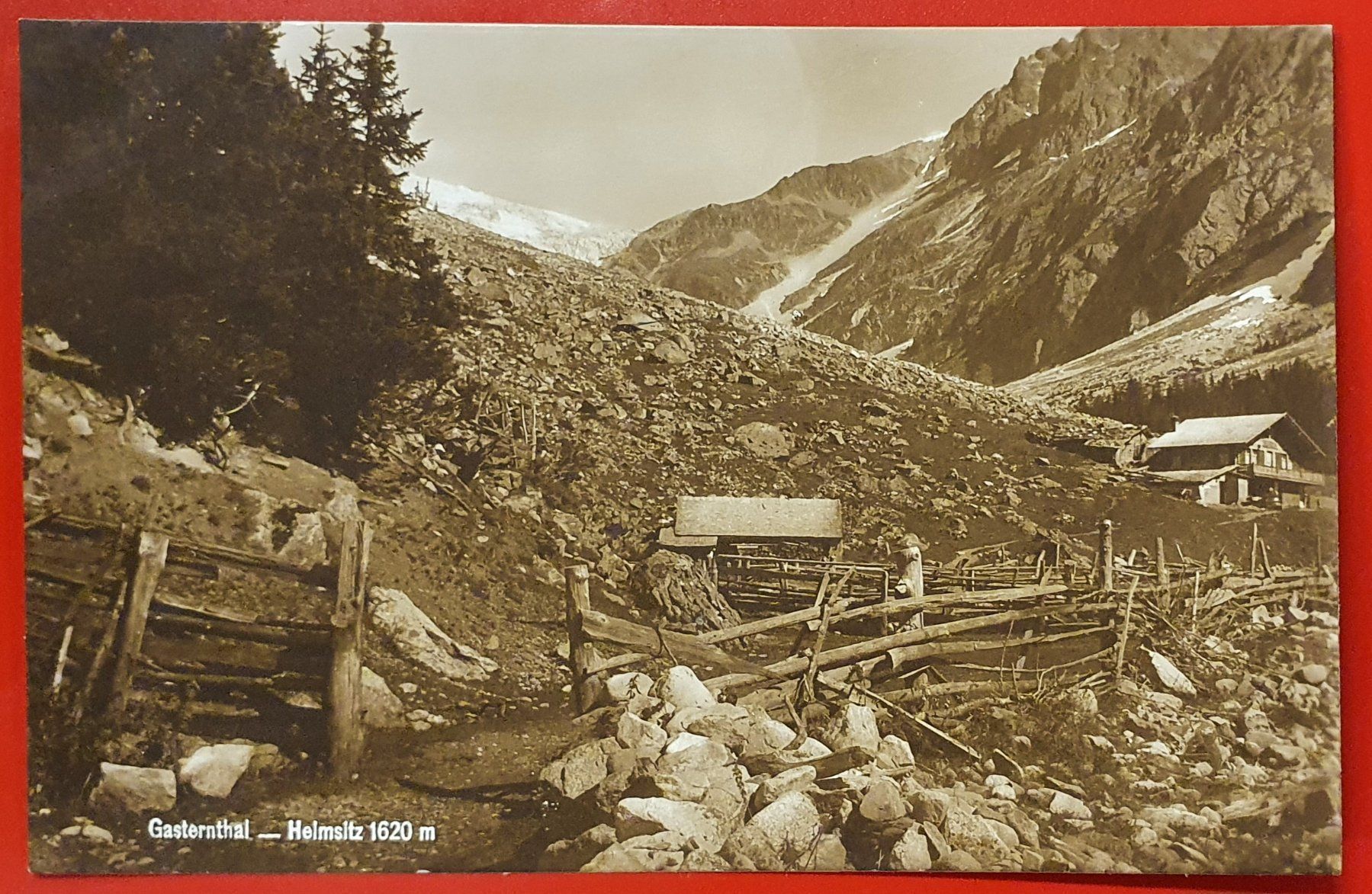 Cartoline postali: Gasterntal 1923 - Heimsitz – Usato da Kreuzlingen venduto da Rschweiz1