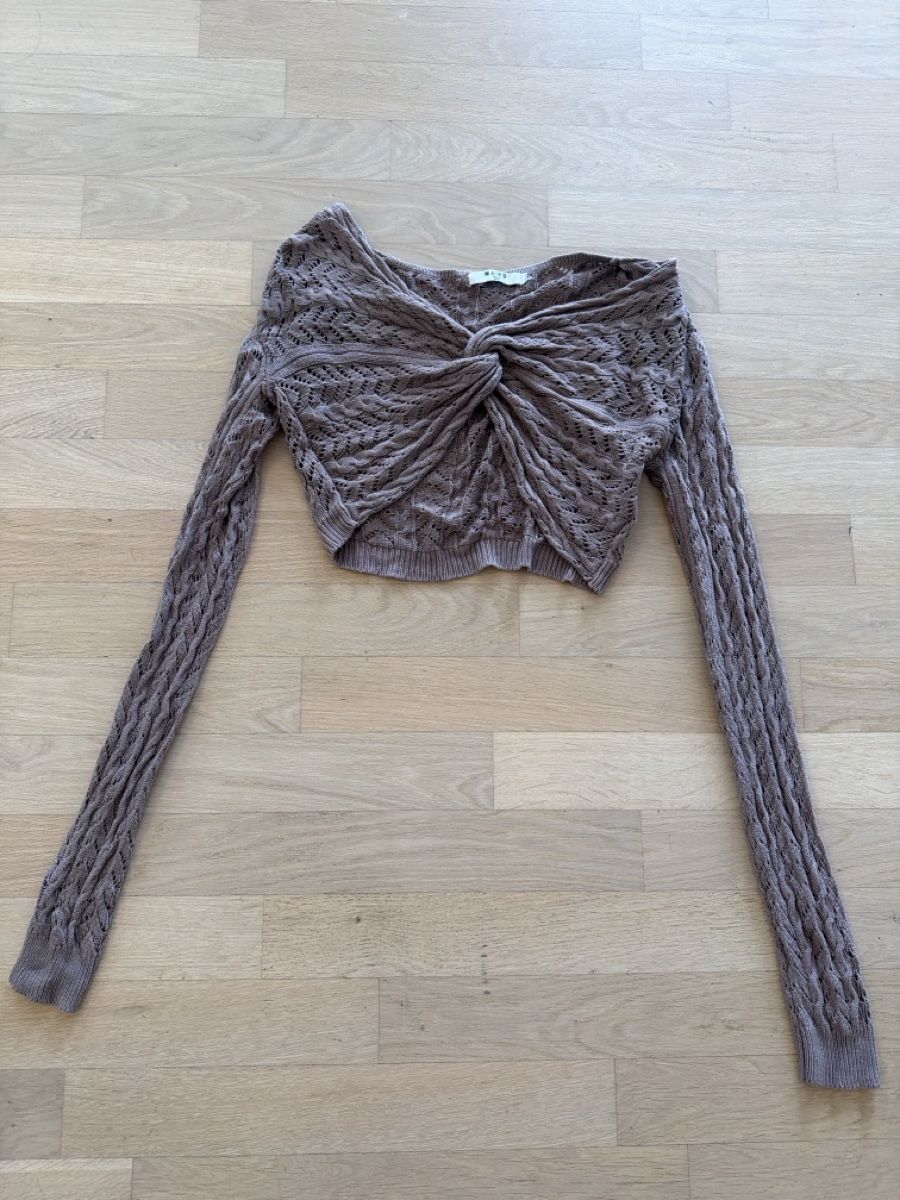 Top: Brauner Strick Crop-Pullover Gr. M – Nuovo (secondo la descrizione) da Effretikon venduto da MaisonNade