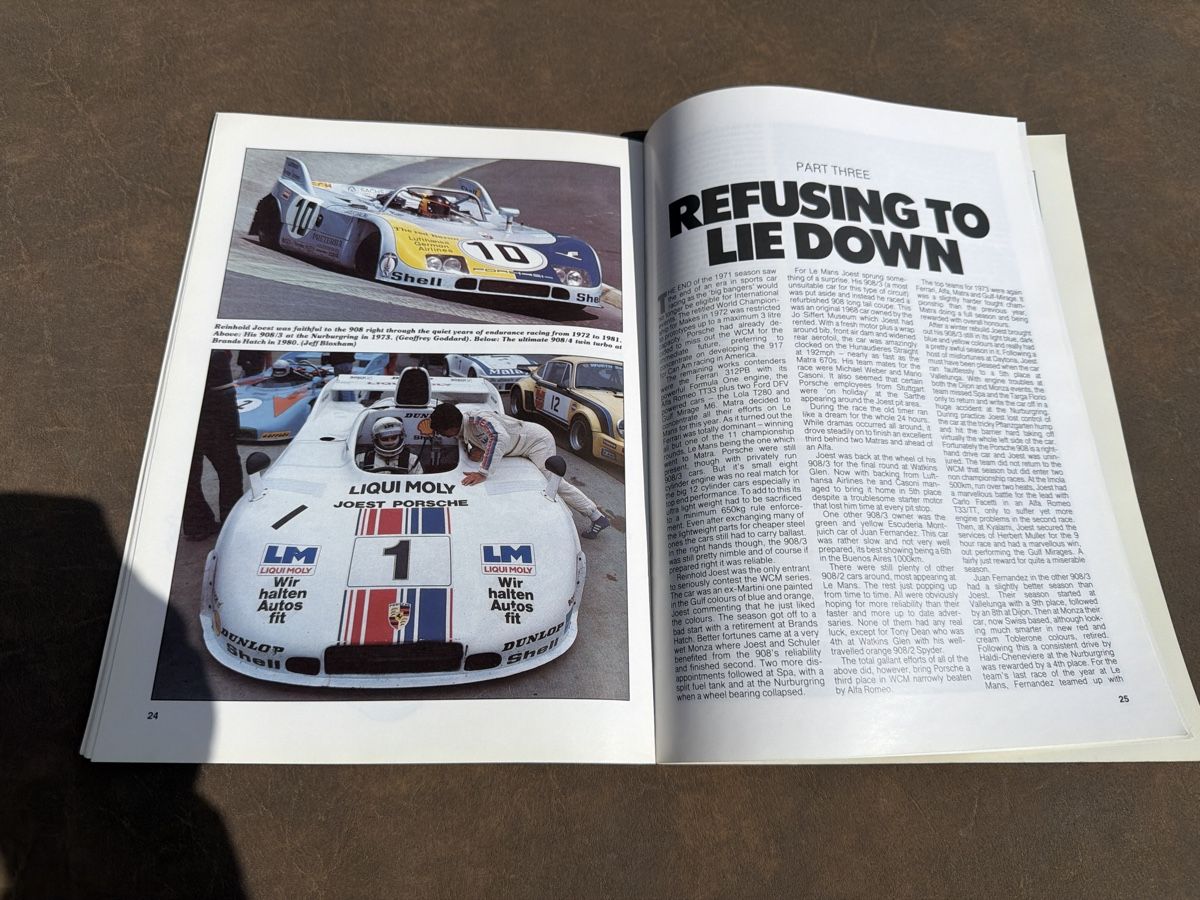 Porsche Documenti: Broschüre: Porsche 908 - rar – Nuovo (secondo la descrizione) da Wolfwil venduto da Rolex1 5