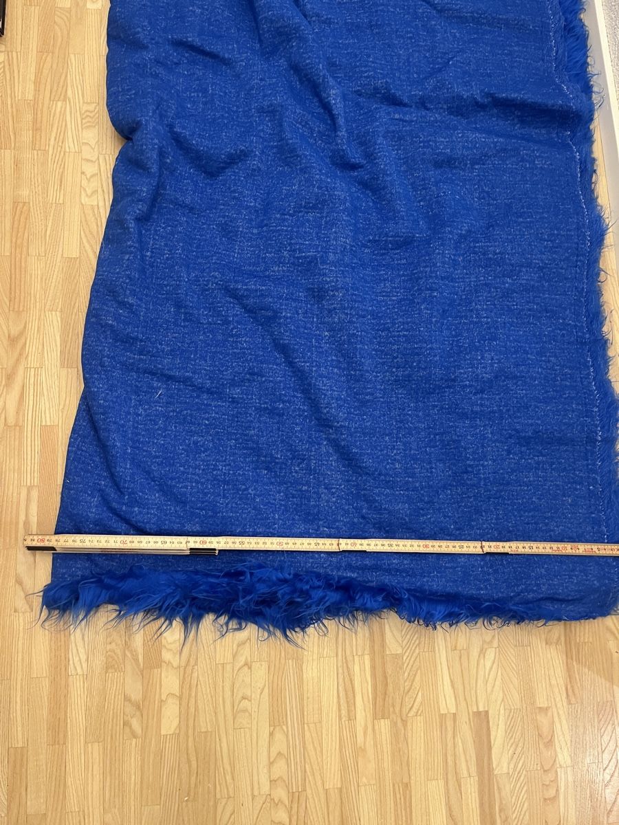 Stoffe: Kunstfell Royal blau  – Neu (gemäss Beschreibung) aus St. Gallen von elli18 2