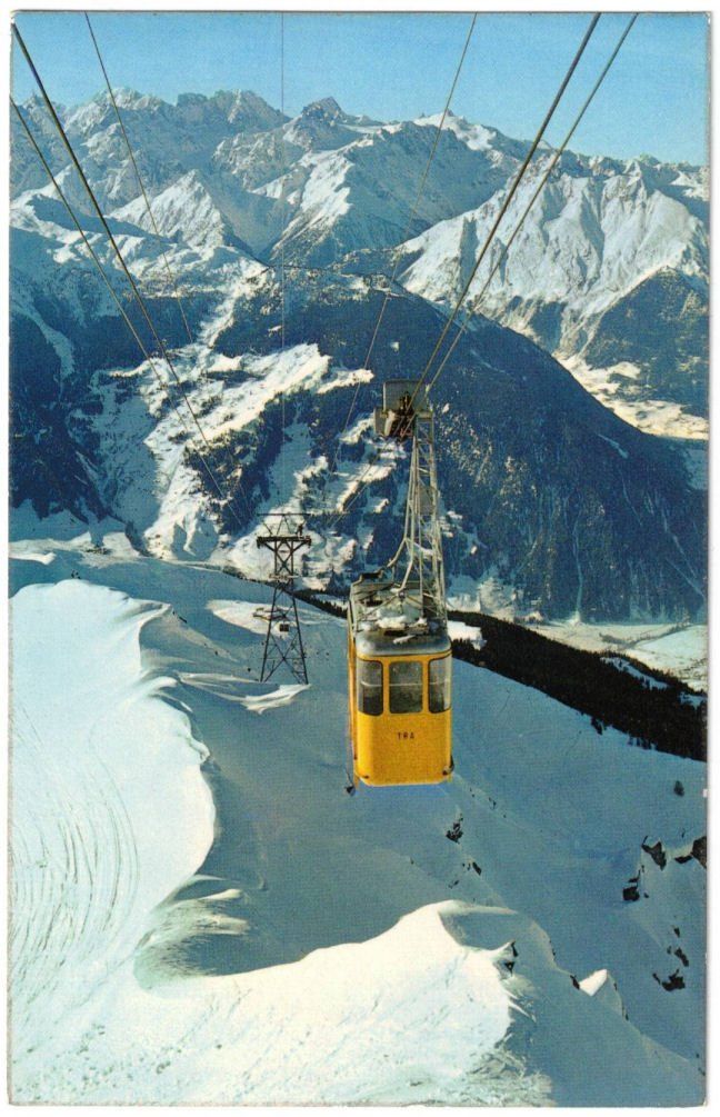 Cartoline postali: Verbier - Luftseilbahn Attelas – Usato da Binningen venduto da Mountainrider