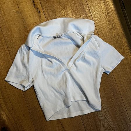 Polo Shirt Crop-Top