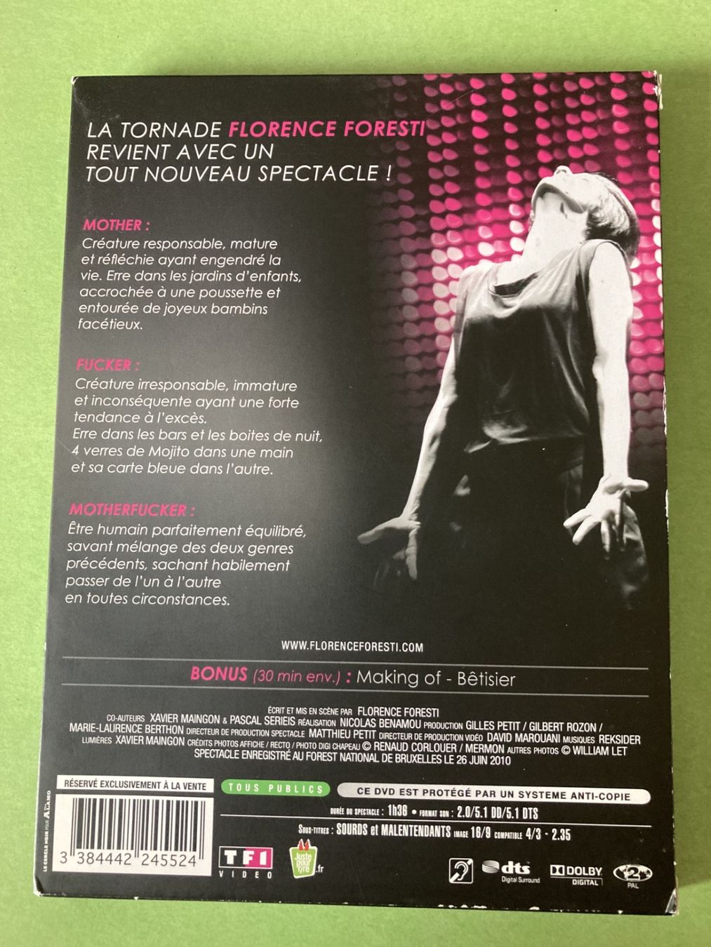 Tous les DVDs: Florence Foresti - Mother Fucker – D'occasion à Neuchâtel par Rougesky 1