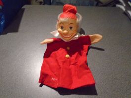Puppentheater - Figur Kasperli rotes Kleid