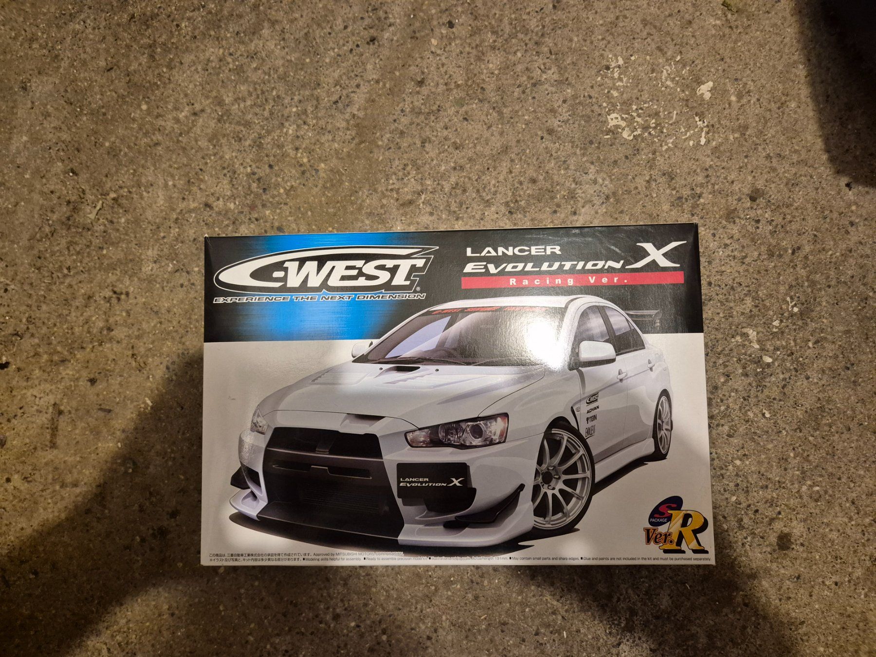 Modellbausätze & Standmodelle: C-West Lancer Evolution X – Gebraucht aus Zürich von Weml