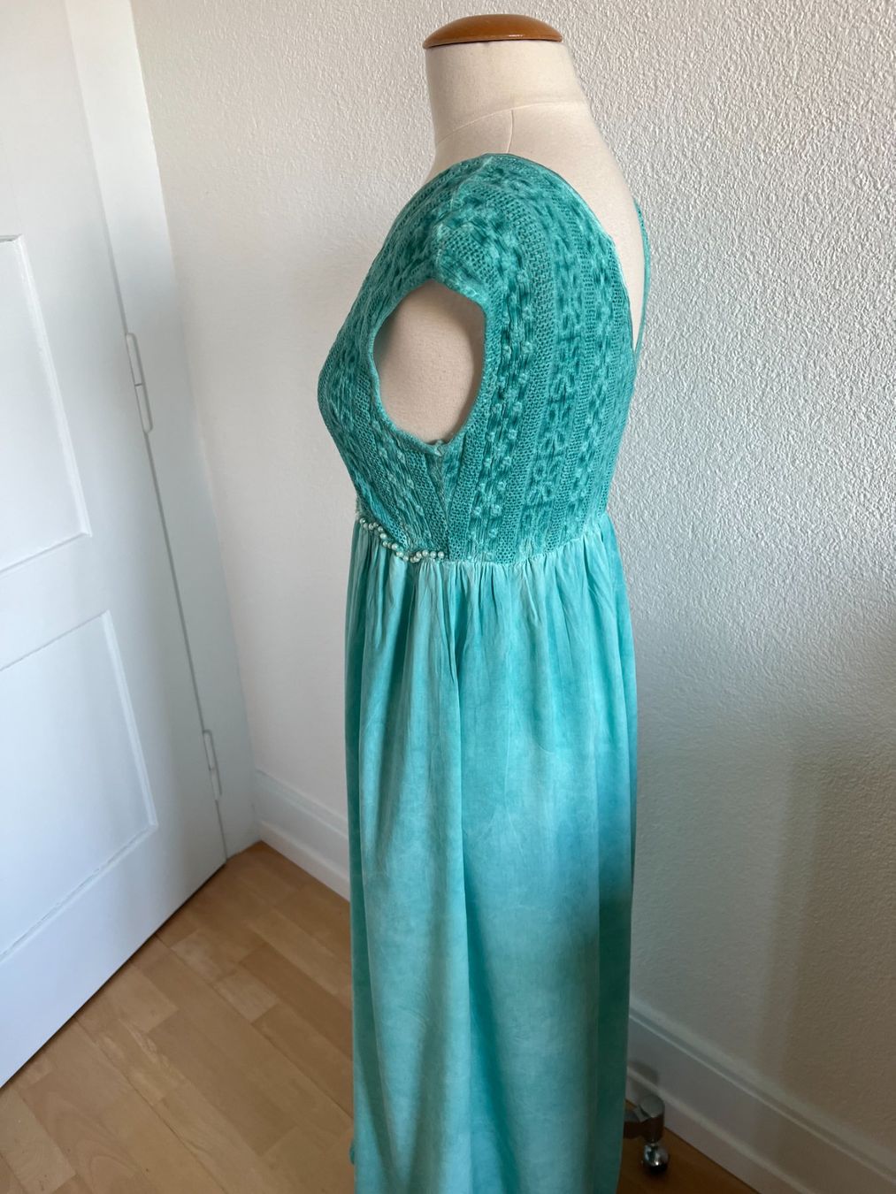 Kleider: Moda Stil Damen Kleid in ca. Gr. 38, Türkis – Gebraucht aus Worb von farben20zauber 2