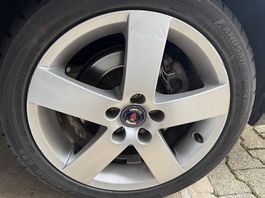 Saab 9-5 Aero Alufelgen mit Conti WR