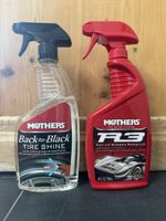 2 x Mothers Autopflege -R3 Racing Rubber Remover & Tire Shin