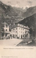 Interlaken (BE) Waldhotel Unspunnen mit Blick auf Eiger