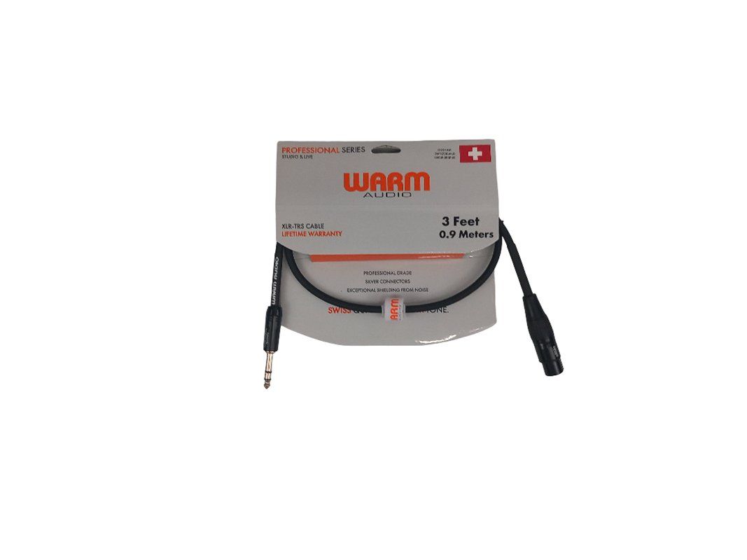 Kabel: WARM AUDIO XLR-TRS cable – Neu und originalverpackt aus Hünenberg von Restwert_Zug